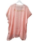 Wholesale - Pink Pom Pom Cover Up- Honeymooner One Size C/P 24, UPC: 885114883134